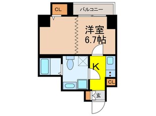 CREAL日本橋浜町の物件間取画像